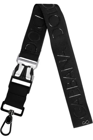 Dolce & Gabbana Torebki, unisex, Czarny, ONE SIZE, Poliester, Czarny Gumowy Brelok z Logo