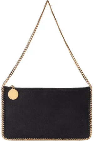 Stella McCartney Torebki, Kobieta, Czarny, ONE SIZE, Kopertówka z łańcuchem