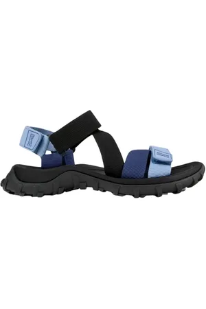 Camper Buty, Mężczyzna, Niebieski, 40 EU, Sportowe Sandały z Wielokolorowym Designem