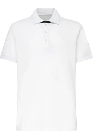 FAY Koszulki, Mężczyzna, Biały, 2XL, Białe T-shirty i Pola z Logo