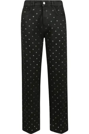 haikure Jeansy, Kobieta, Czarny, W26, Studded Bonnie Jeansy