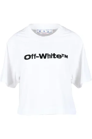OFF-WHITE Koszulki, Kobieta, Biały, M, Tshirt