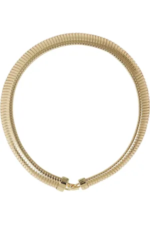 ANINE BING Akcesoria, Kobieta, Żółty, ONE SIZE, Łańcuszek Spiralny
