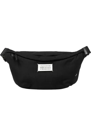 Maison Margiela Torebki, Kobieta, Czarny, ONE SIZE, Czarna Minimalistyczna Torba na Pasek Stylowy Design