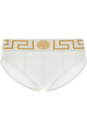 VERSACE Bielizna, Mężczyzna, Biały, S, Stylowa Kolekcja Intimo Bielizny dla Mężczyzn