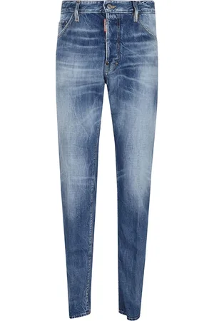 Dsquared2 Jeansy, Mężczyzna, Niebieski, S, Denim, Jeansyy Stretch Denim