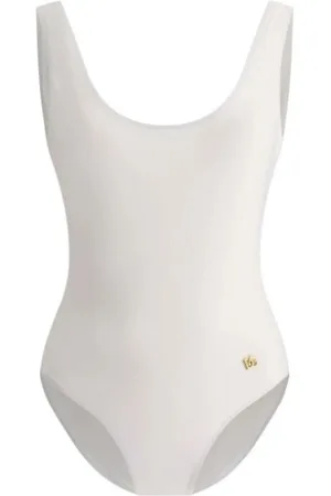 Dolce & Gabbana Stroje kąpielowe, Kobieta, Biały, S, One-piece