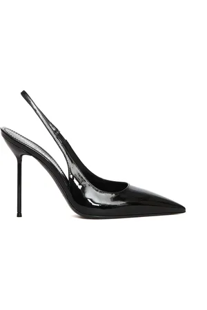 PARIS TEXAS Buty, Kobieta, Czarny, 37 EU, Czarne Slingback Obcasy dla Kobiet
