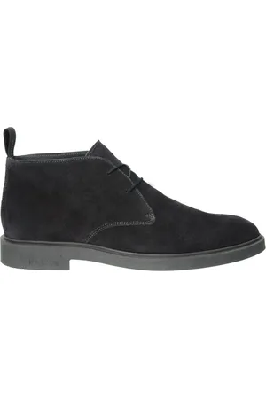 Blackstone Buty, Mężczyzna, Niebieski, 43 EU, Zamsz, Brian - Navy - Desert boots