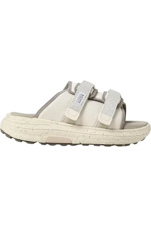 SUICOKE Buty, Mężczyzna, Beżowy, 45 EU, Beżowe Casual Slides dla Mężczyzn