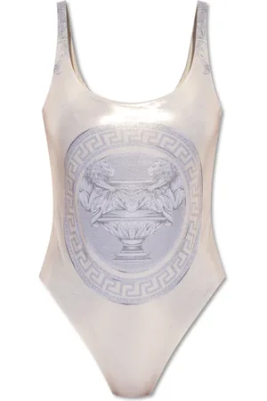 VERSACE Stroje kąpielowe, Kobieta, Szary, M, Jednoczęściowy kostium kąpielowy
