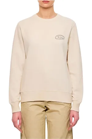 Golden Goose Bluzy, Kobieta, Biały, M, Biała bluza z luźnym krojem