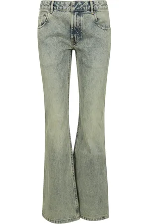 Entire Studios Jeansy, Kobieta, Niebieski, S, Slim Flare Surfacewave Jeansy