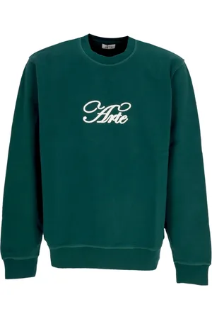 Arte Antwerp Bluzy, Mężczyzna, Zielony, S, Zielony Sweter z Logo 3D