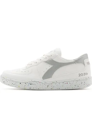Diadora Buty, Mężczyzna, Biały, 44 1/2 EU, 2030 Niskie Sneakersy Szare Granatowe
