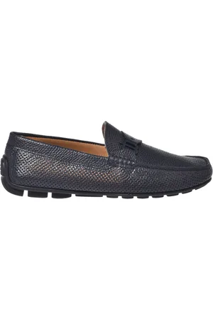 BALDININI Buty, Mężczyzna, Fioletowy, 42 EU, Blue perforated loafer