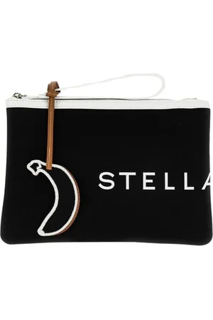 Stella McCartney Torebki, Kobieta, Czarny, ONE SIZE, Biała Mini Torebka Kopertówka