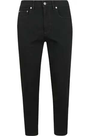 Golden Goose Jeansy, Mężczyzna, Czarny, W32, Jeansyy Skinny z Podwójną Złotą Gwiazdką