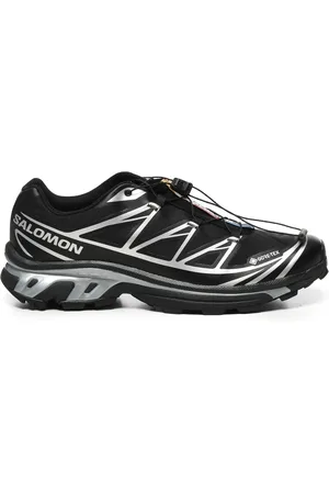Salomon Sport, Mężczyzna, Czarny, 43 1/2 EU, Czarne Sneakersy z Gore-Tex® Upper
