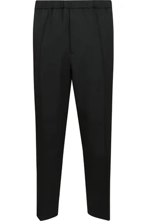 Jil Sander Spodnie, Mężczyzna, Czarny, L, Szerokie Spodnie Krawieckie