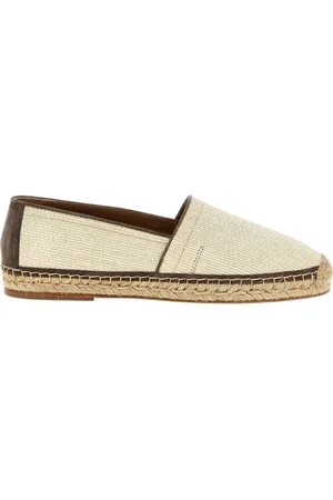 Brunello Cucinelli Buty, Mężczyzna, Beżowy, 40 EU, Beżowe Espadryle z Podeszwą z Juty
