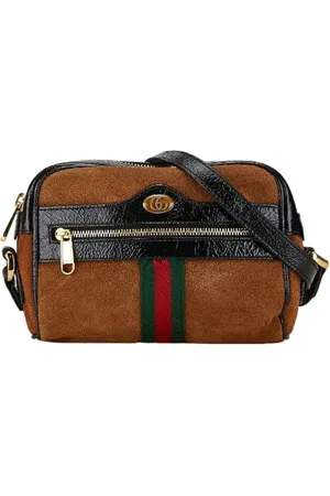 Gucci Pre-owned, Kobieta, brązowy, ONE SIZE, Skóra, Pre-owned Leather crossbody-bags