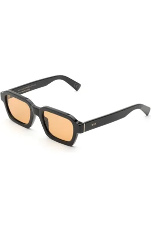 Retrosuperfuture Akcesoria, unisex, Czarny, ONE SIZE, Rafinowane Okulary Caro