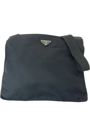 Prada Pre-owned, Mężczyzna, Czarny, ONE SIZE, Pre-owned Canvas prada-bags