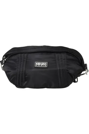 Kenzo Torebki, Kobieta, Czarny, ONE SIZE, Elegancka Czarna Torba Pasowa Kobieta