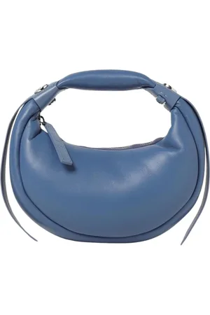 Hogan Torebki, Kobieta, Niebieski, ONE SIZE, Czarna Skórzana Torebka Clutch