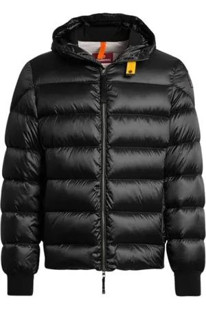 Parajumpers Kurtki, Mężczyzna, Czarny, S, Nylon, Pharrell Czarna Kurtka Puchowa