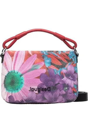 Desigual Torebki, Kobieta, Wielobarwność, ONE SIZE, Czarna Torba na ramię Otterlo