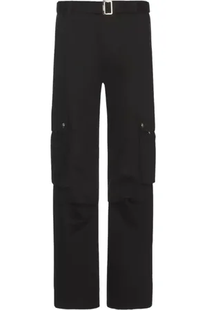 Jacquemus Spodnie, Mężczyzna, Czarny, M, Czarne Spodnie Cargo