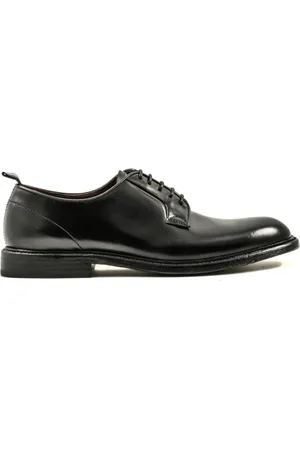 Green george Buty, Mężczyzna, Czarny, 44 EU, Czarne Derby Buty płaskie