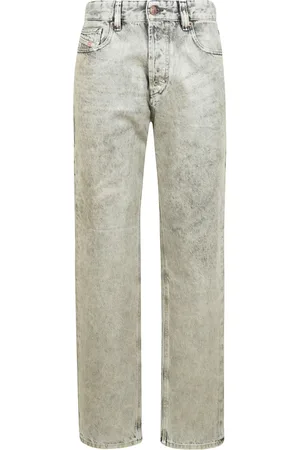 Diesel Jeansy, Kobieta, Beżowy, W26, Vintage Wide Leg Jeansy