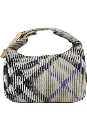 Burberry Torebki, Kobieta, Beżowy, ONE SIZE, Kopertówka z geometrycznym wzorem