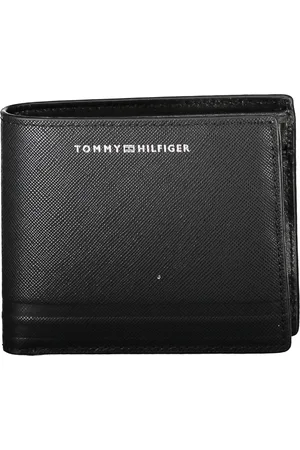 Tommy Hilfiger Akcesoria, Mężczyzna, Czarny, ONE SIZE, Portfel Męski Czarny 2 Komory