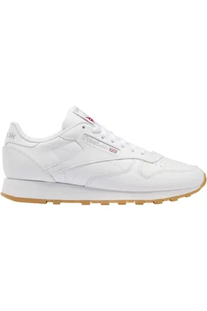 Reebok Buty, Mężczyzna, Biały, 45 EU, Klasyczne Skórzane Buty