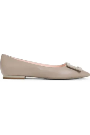 Roger Vivier Buty, Kobieta, Beżowy, 37 EU, Eleganckie Nude Baletki dla Kobiet
