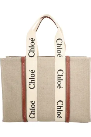 Chloé Pre-owned, Kobieta, brązowy, ONE SIZE, Skóra, Fabric handbags