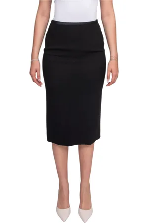 Dolce & Gabbana Spódnice, Kobieta, Czarny, S, Czarna Spódnica Damska N0000
