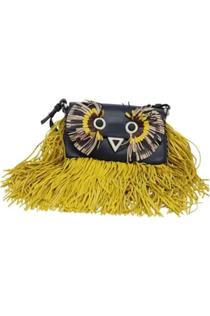 Fendi Pre-owned, Kobieta, Niebieski, ONE SIZE, Skóra, Pre-owned Leather fendi-bags