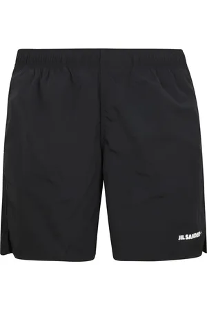 Jil Sander Stroje kąpielowe, Mężczyzna, Czarny, 2XL, Kostium kąpielowy z logo