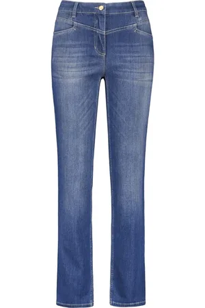 Gerry Weber Jeansy, Kobieta, Niebieski, M, Czasowa Ciemnoniebieska Stylowa Część