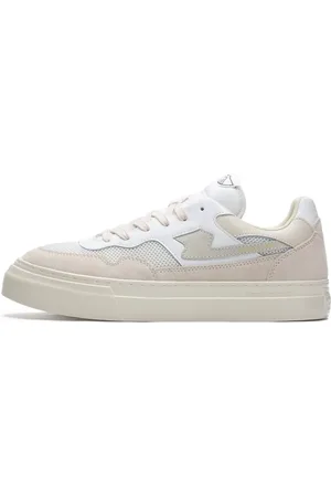 S.W.C. Stepney Workers Club Buty, Mężczyzna, Biały, 38 EU, Buty Pearl S-Strike Suede Mix