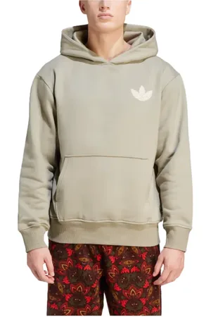 adidas Bluzy, Mężczyzna, Beżowy, L, Premium Graphic Hoodie