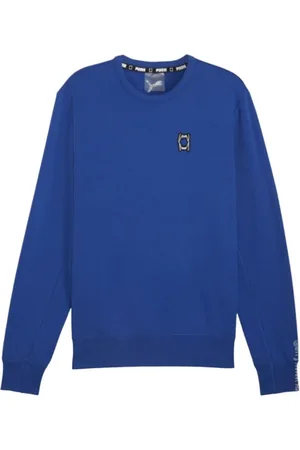 PUMA Bluzy, Mężczyzna, Niebieski, XL, Cobalt Glaze Crewneck Sweatshirt