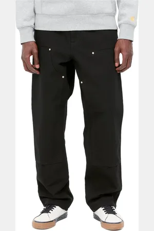 Carhartt Jeansy, Mężczyzna, Czarny, W34 L32, Denim, Denim Double Knee Pant