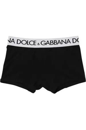 Dolce & Gabbana Bielizna, Mężczyzna, Czarny, S, Luksusowe Czarne Bokserki