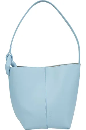 J.W.Anderson Torebki, Kobieta, Niebieski, ONE SIZE, Mała Corner Bucket Torba na ramię